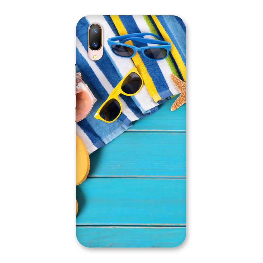 Beach Ready Back Case for Vivo V11 Pro