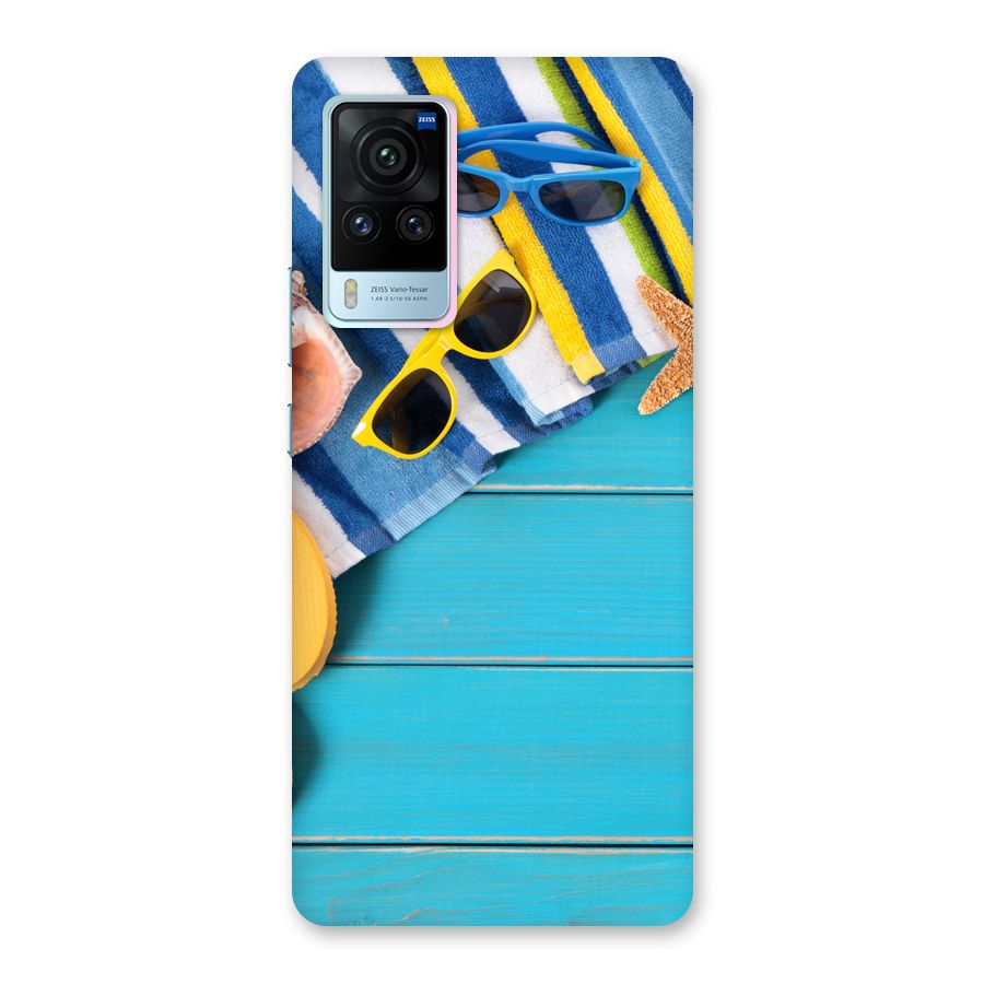 Beach Ready Back Case for Vivo X60 Pro