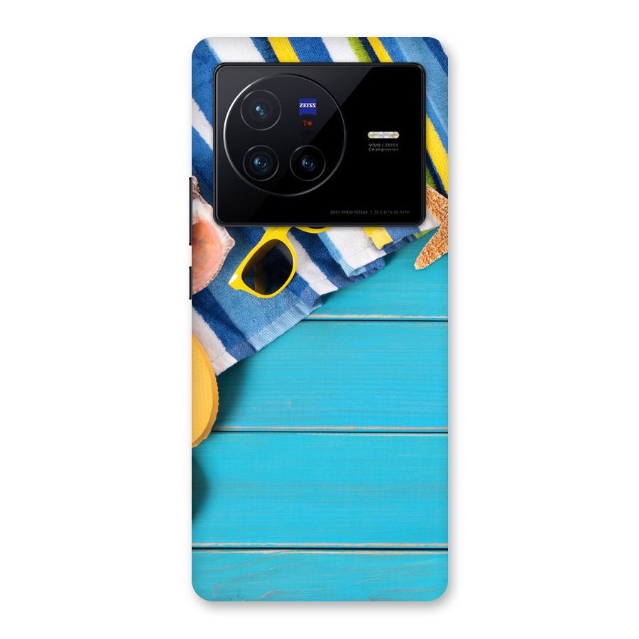 Beach Ready Back Case for Vivo X80