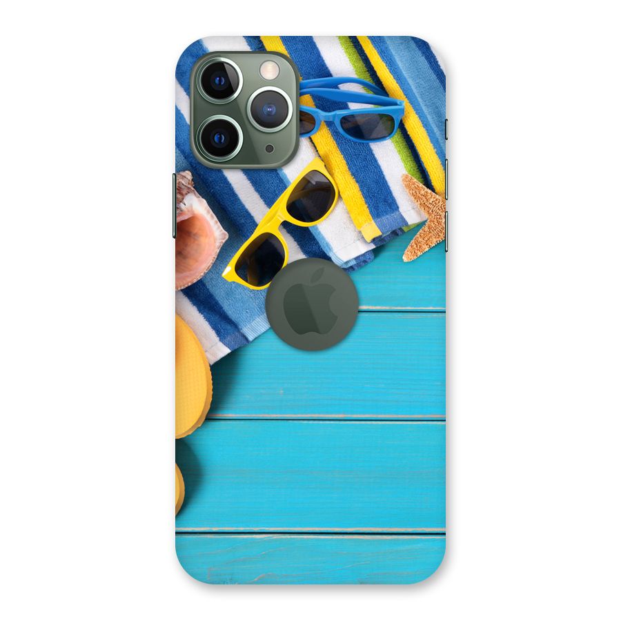 Beach Ready Back Case for iPhone 11 Pro Logo  Cut