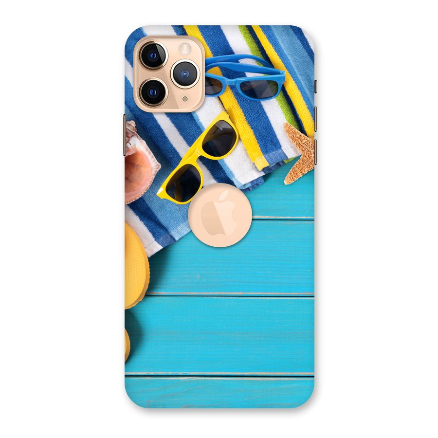 Beach Ready Back Case for iPhone 11 Pro Max Logo Cut