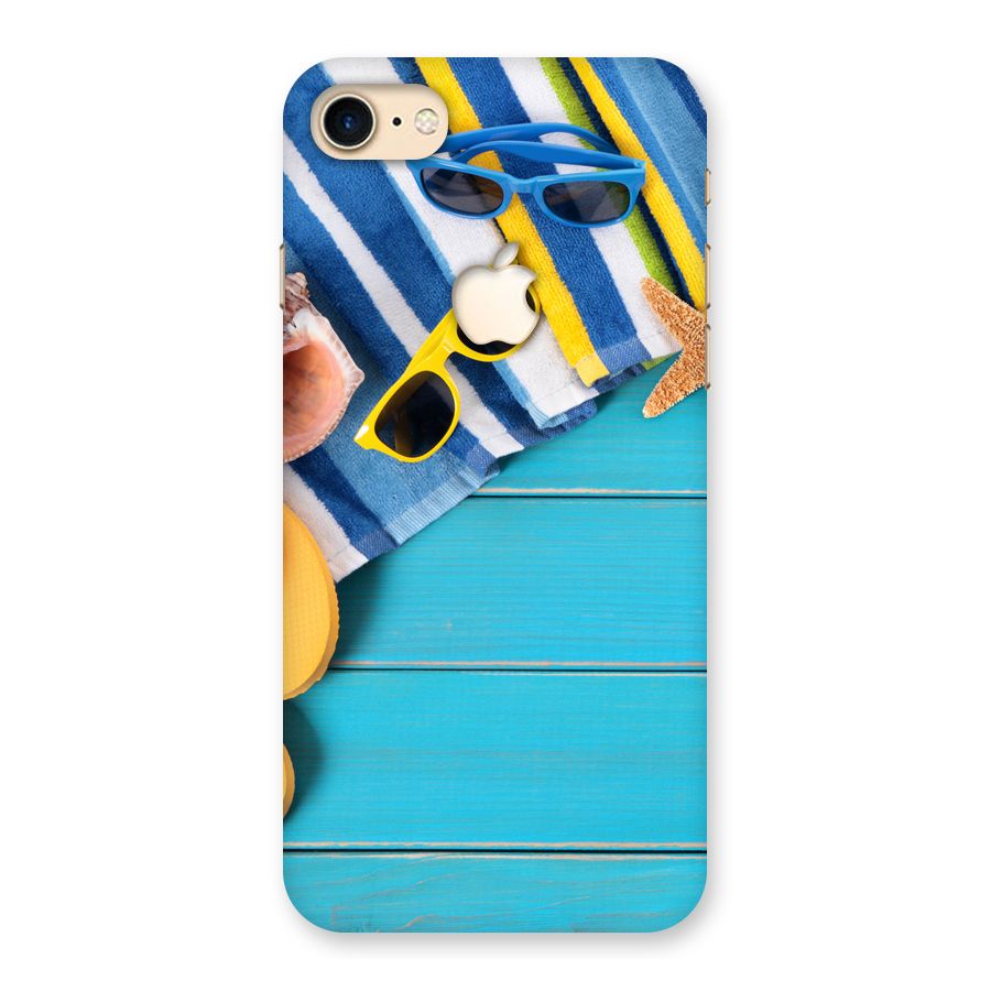 Beach Ready Back Case for iPhone 7 Apple Cut