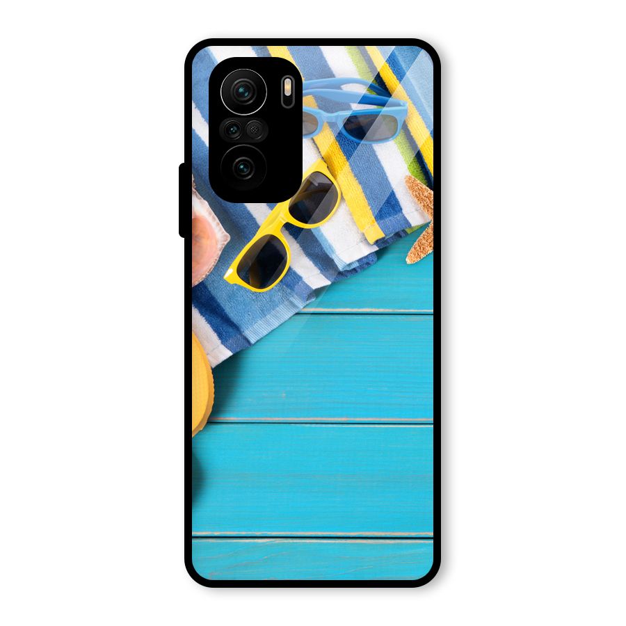 Beach Ready Glass Back Case for Mi 11X Pro
