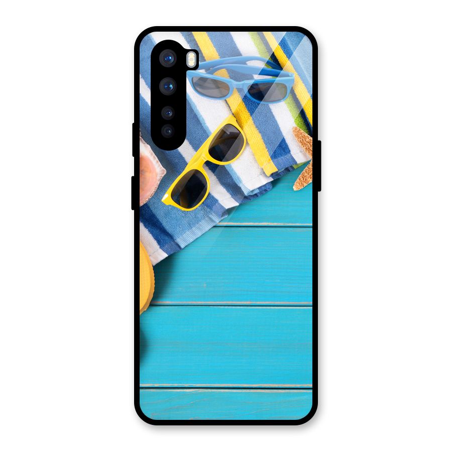 Beach Ready Glass Back Case for OnePlus Nord