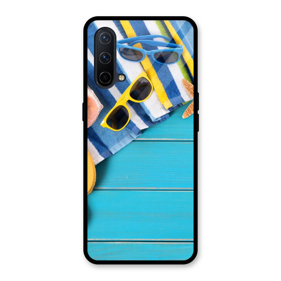 Beach Ready Glass Back Case for OnePlus Nord CE 5G