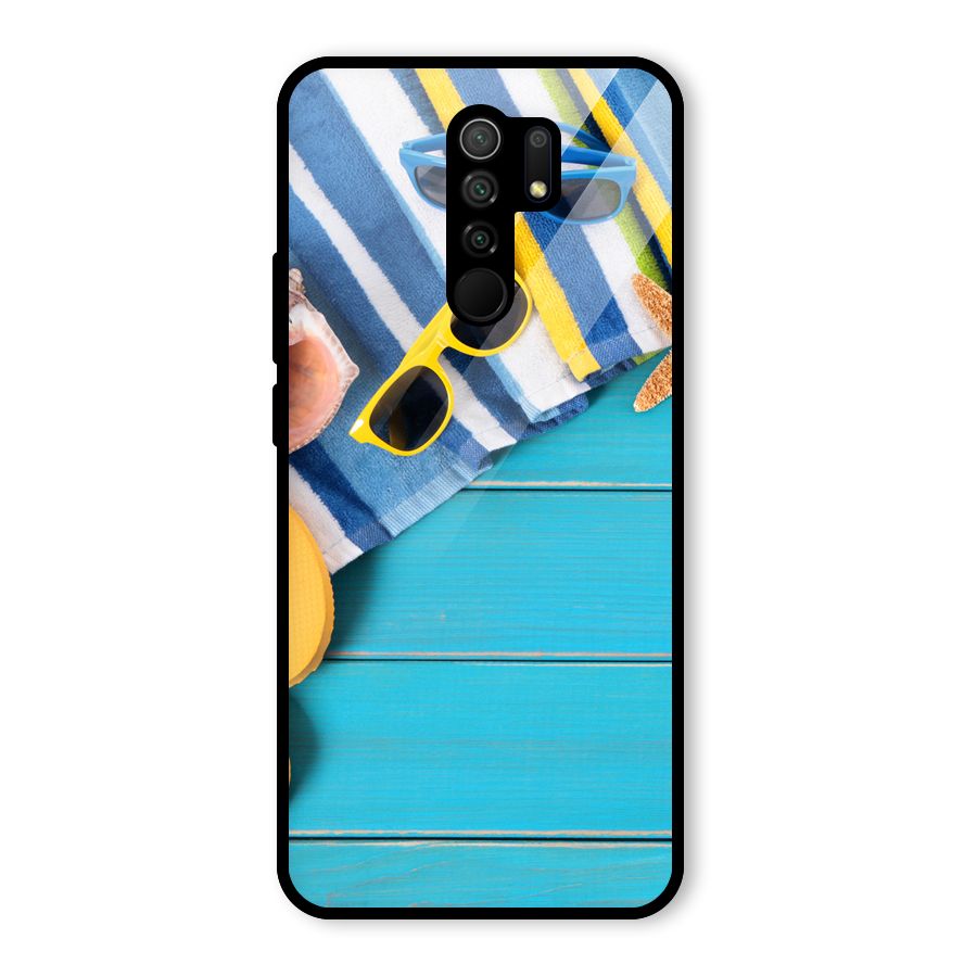 Beach Ready Glass Back Case for Poco M2