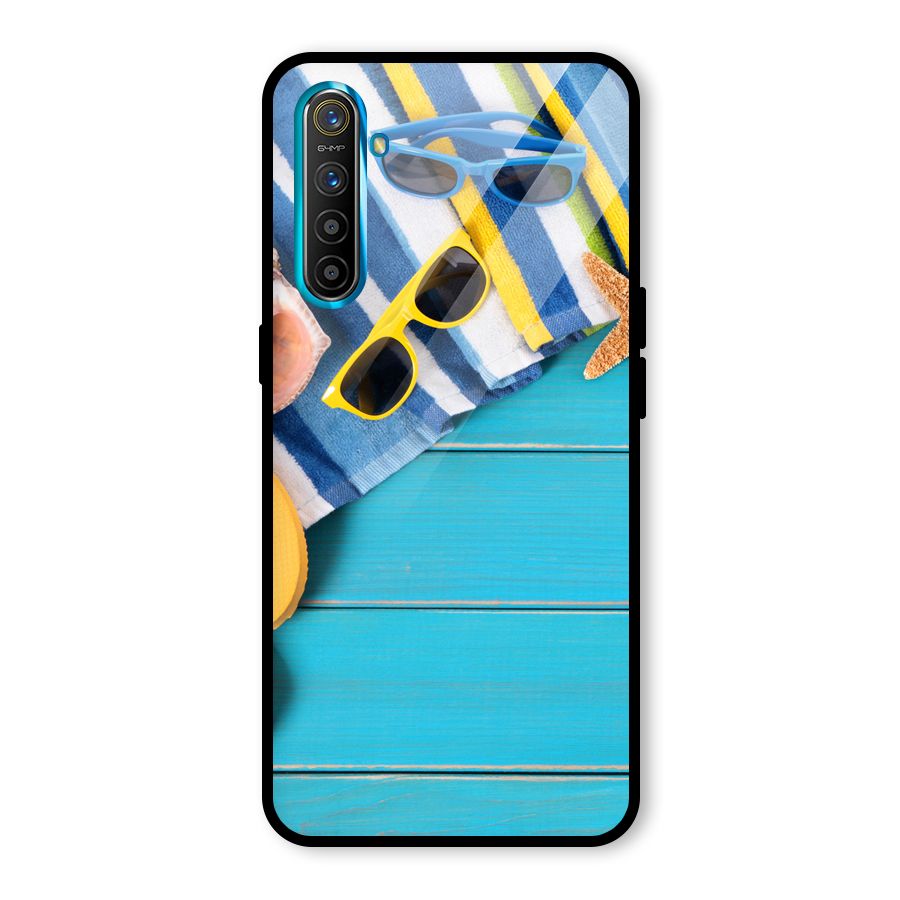 Beach Ready Glass Back Case for Realme X2