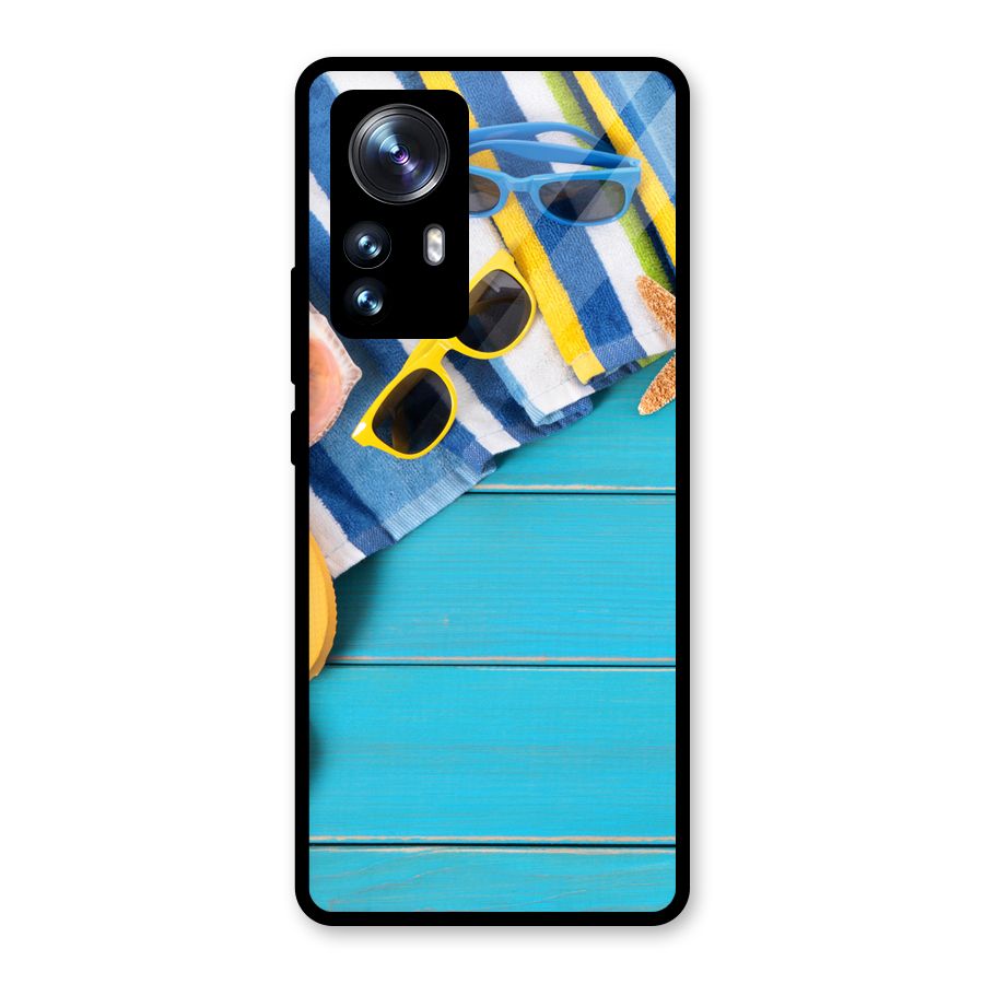 Beach Ready Glass Back Case for Xiaomi 12 Pro