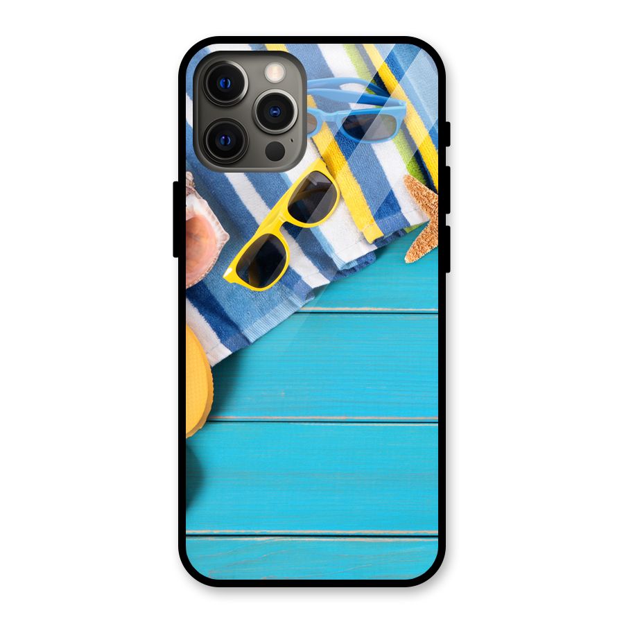 Beach Ready Glass Back Case for iPhone 12 Pro Max