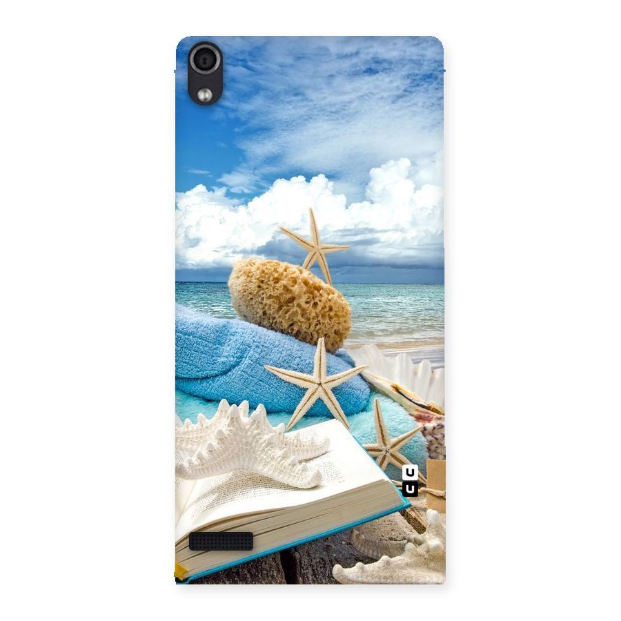 Beach Sky Back Case for Ascend P6
