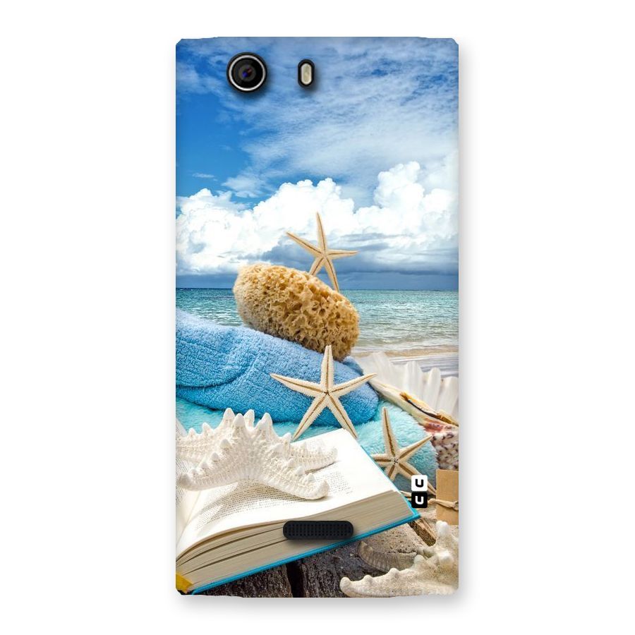 Beach Sky Back Case for Canvas Nitro 2 E311