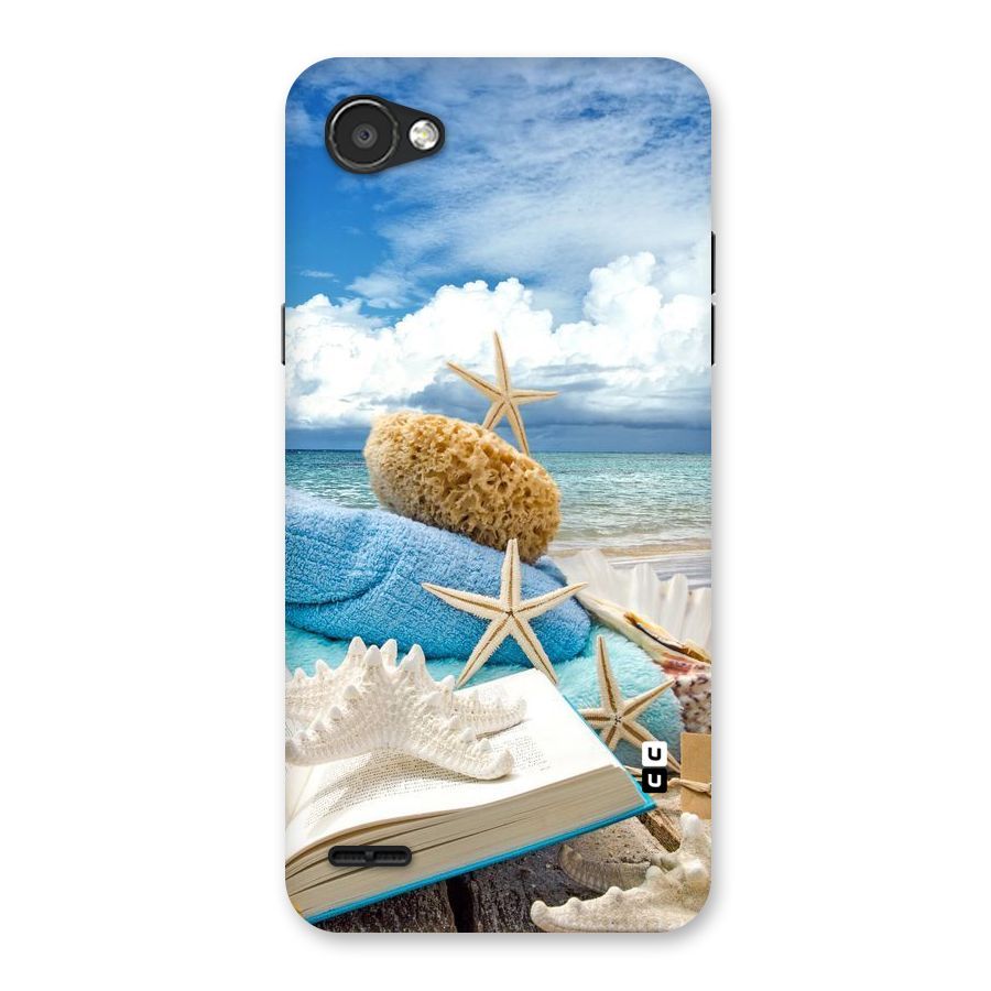 Beach Sky Back Case for LG Q6