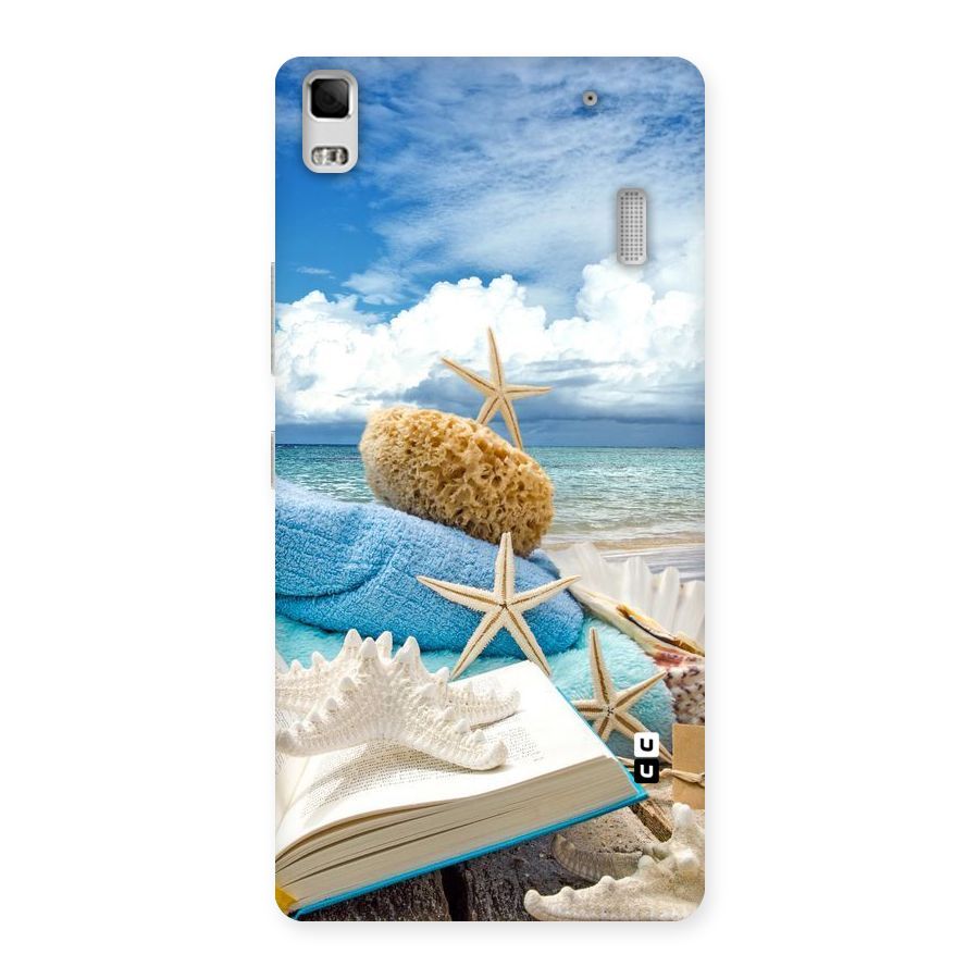 Beach Sky Back Case for Lenovo A7000