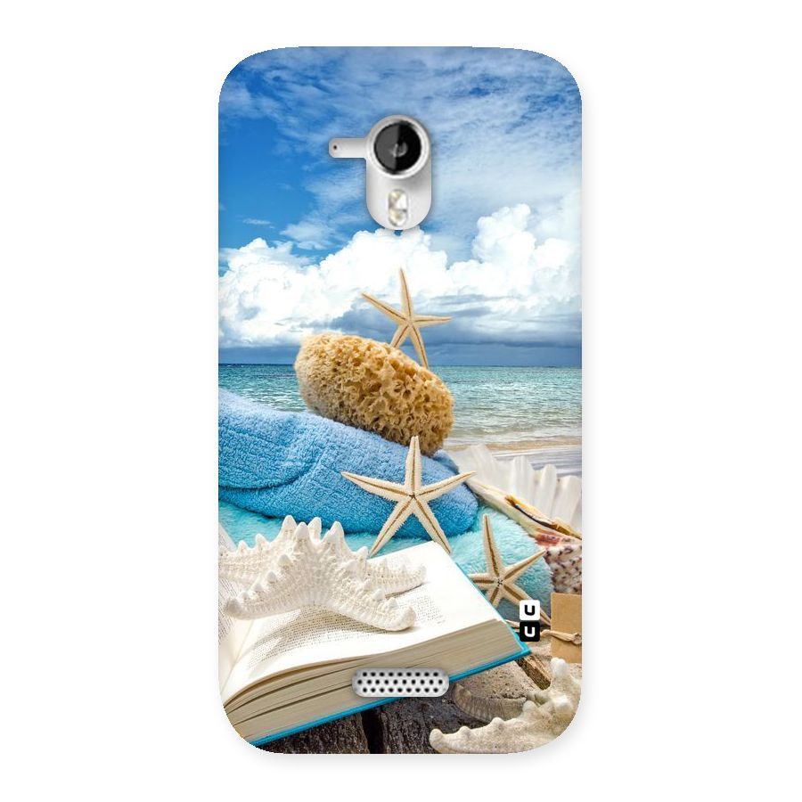 Beach Sky Back Case for Micromax Canvas HD A116