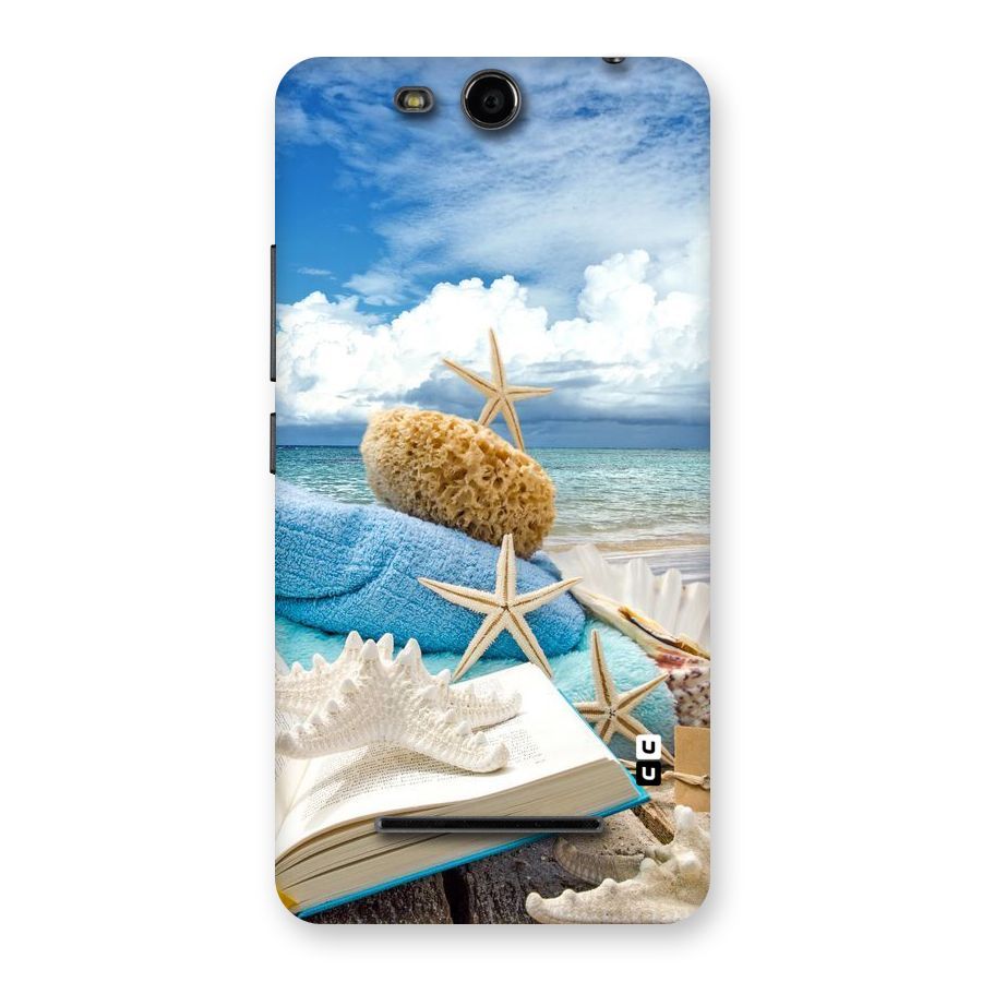 Beach Sky Back Case for Micromax Canvas Juice 3 Q392