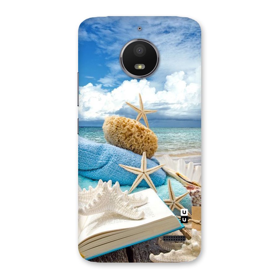 Beach Sky Back Case for Moto E4
