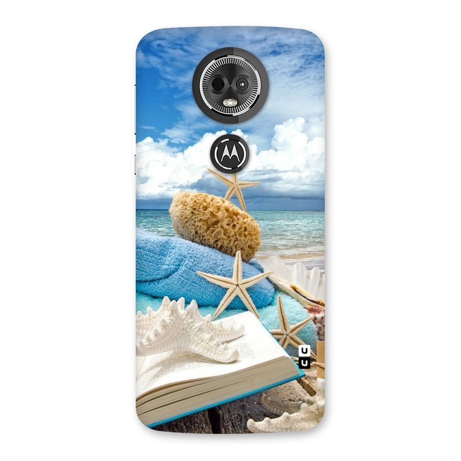 Beach Sky Back Case for Moto E5 Plus