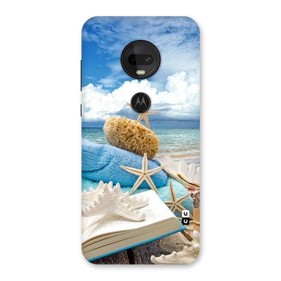 Beach Sky Back Case for Moto G7