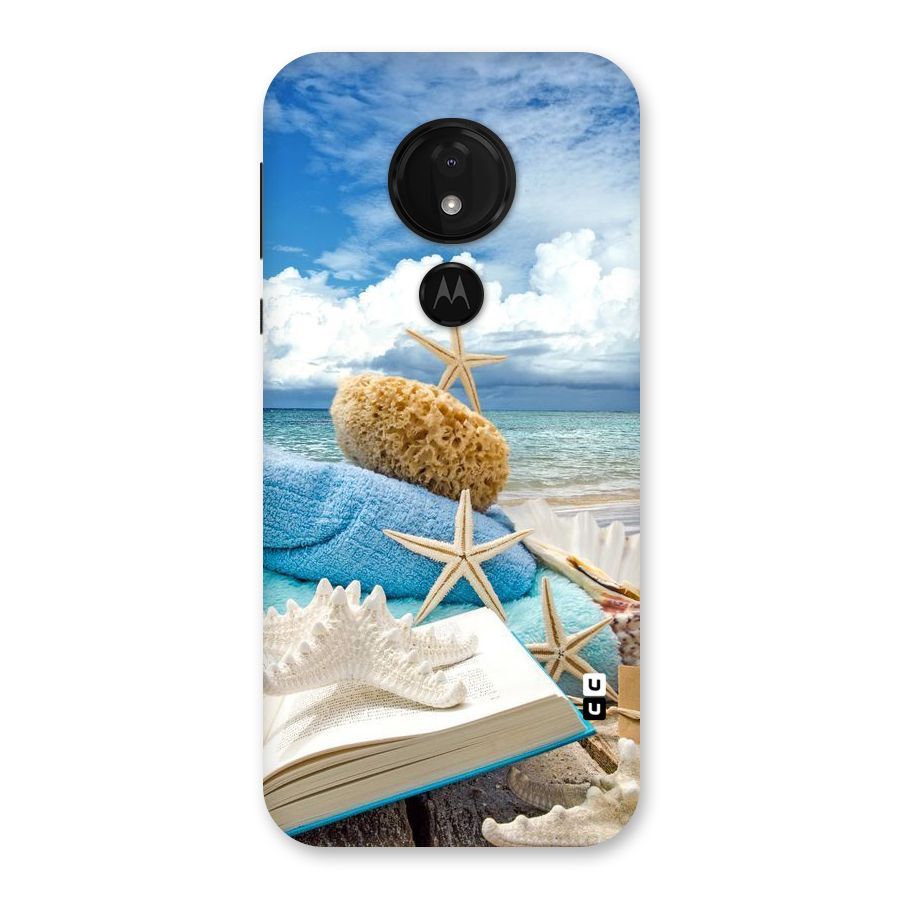 Beach Sky Back Case for Moto G7 Power