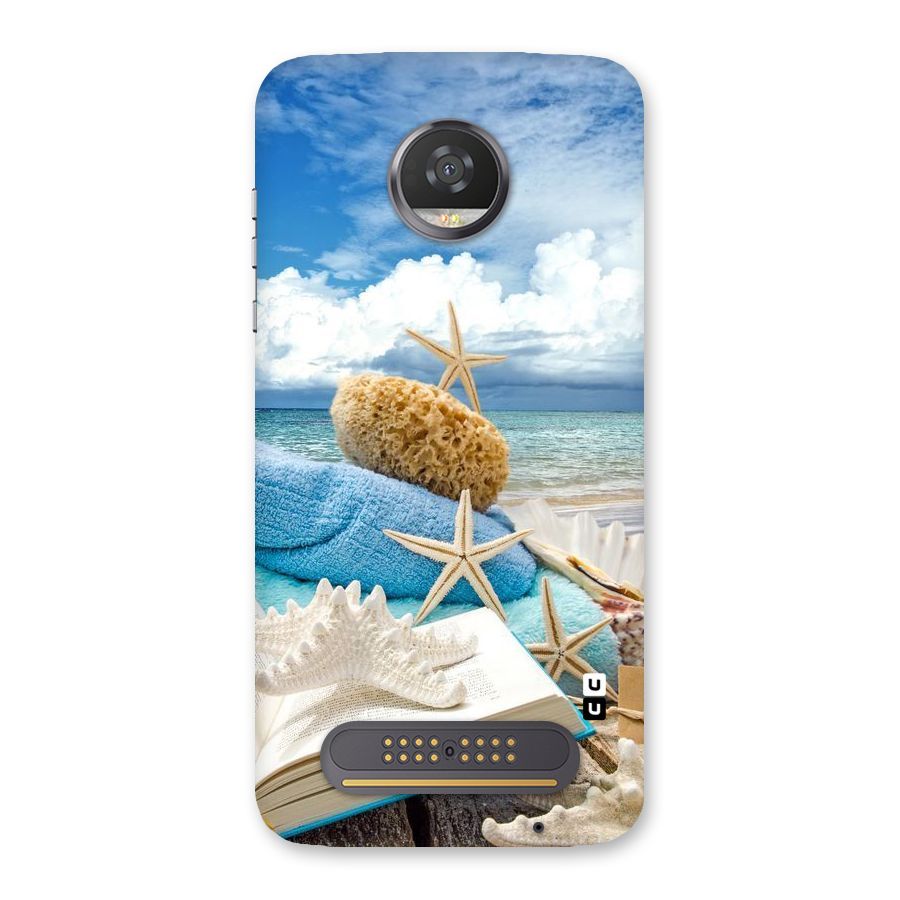 Beach Sky Back Case for Moto Z2 Play