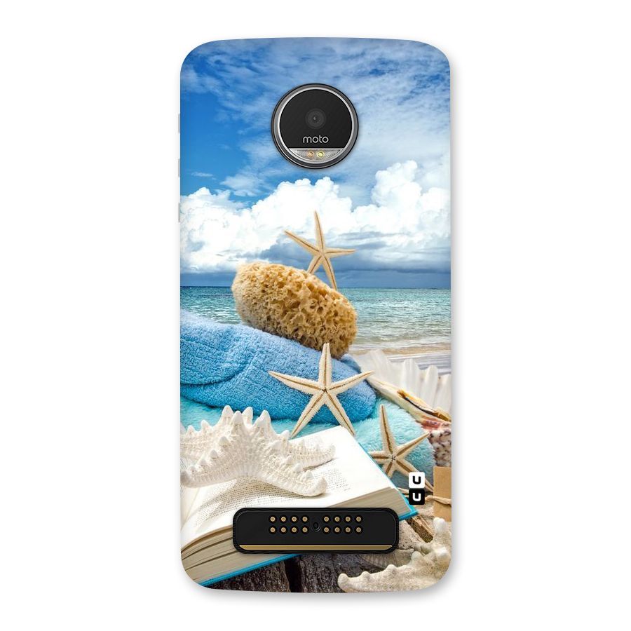 Beach Sky Back Case for Moto Z Play