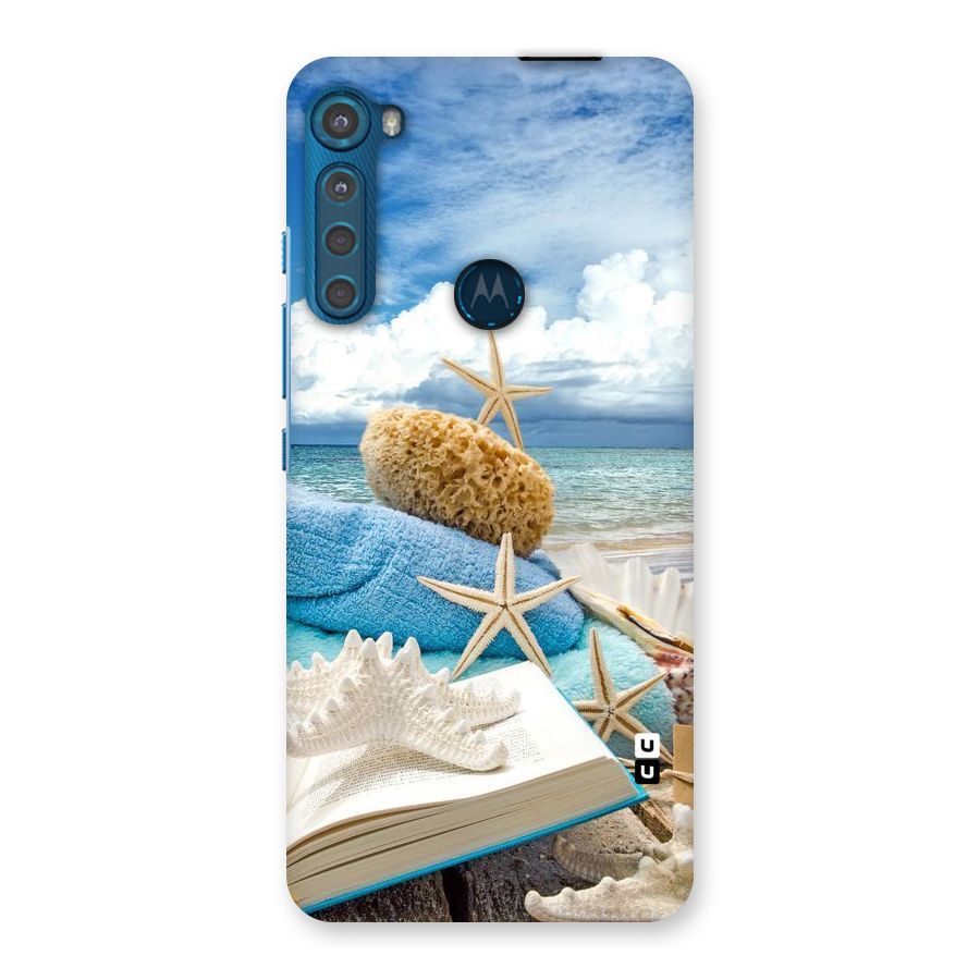 Beach Sky Back Case for Motorola One Fusion Plus
