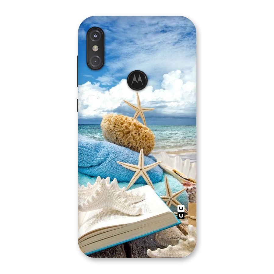 Beach Sky Back Case for Motorola One Power