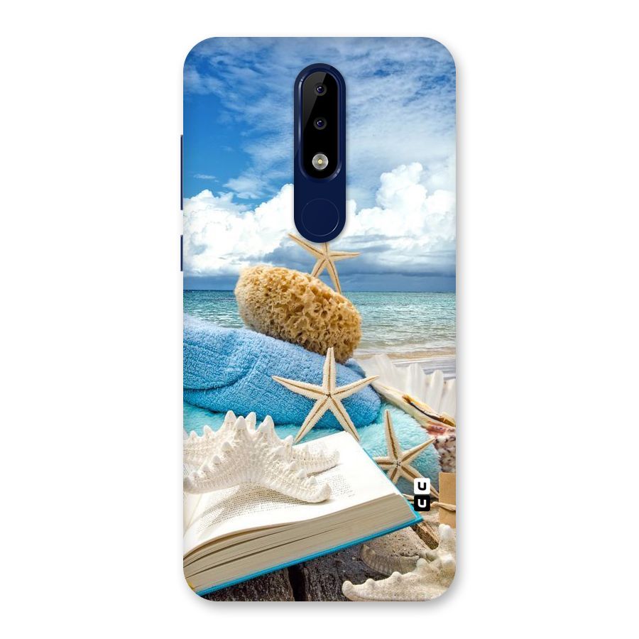 Beach Sky Back Case for Nokia 5.1 Plus