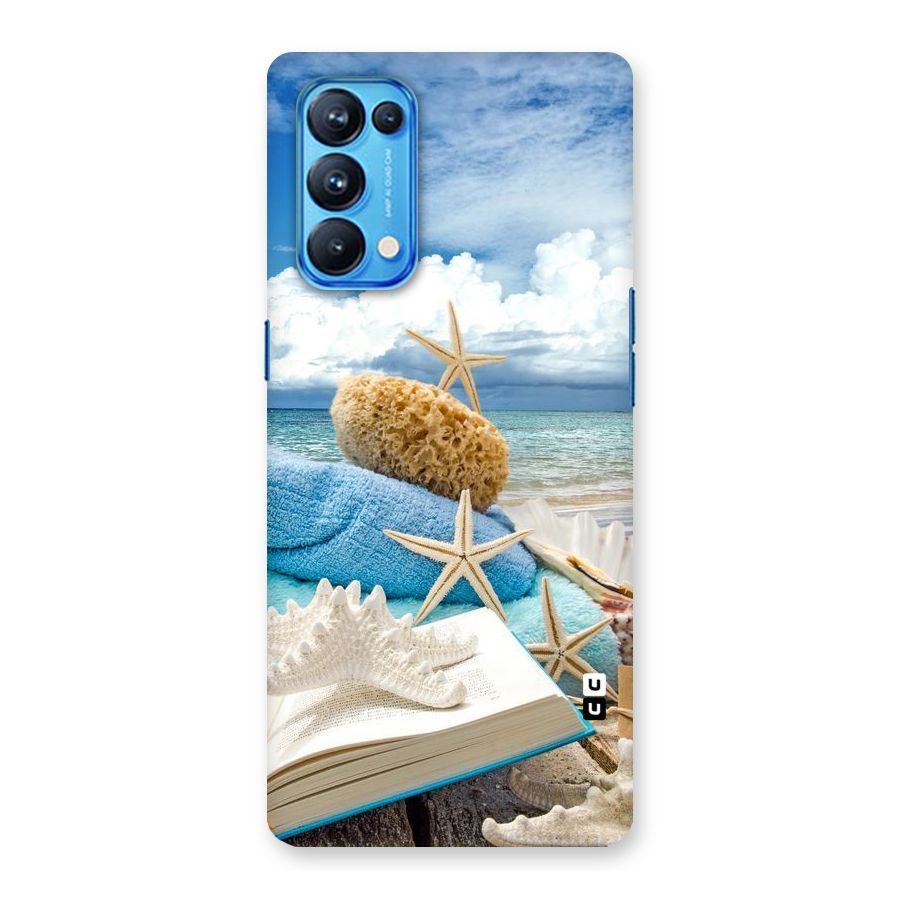 Beach Sky Back Case for Oppo Reno5 Pro 5G
