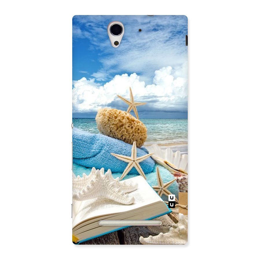 Beach Sky Back Case for Sony Xperia C3