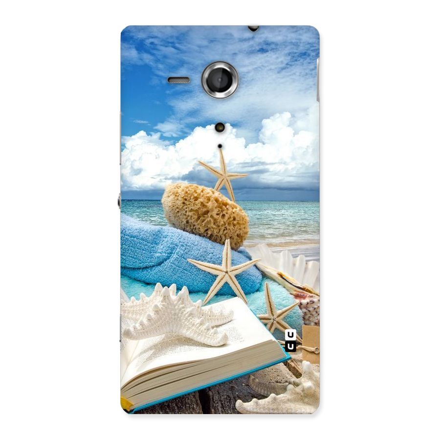 Beach Sky Back Case for Sony Xperia SP