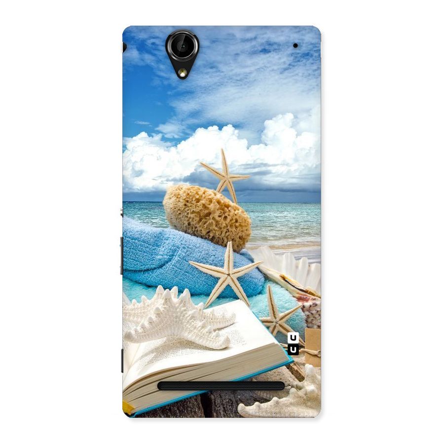 Beach Sky Back Case for Sony Xperia T2