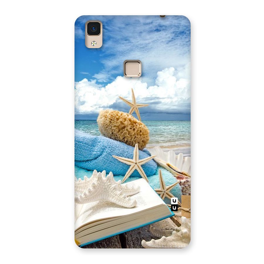 Beach Sky Back Case for V3 Max