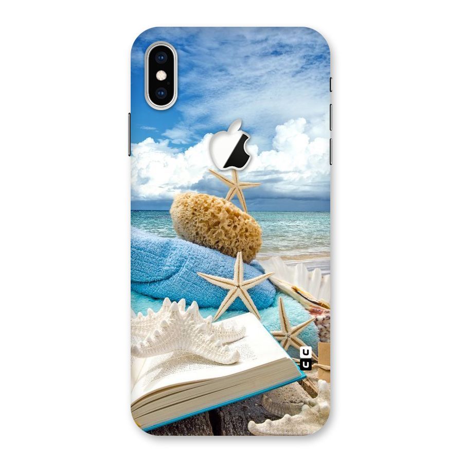 Beach Sky Back Case for iPhone XS Max Apple Cut