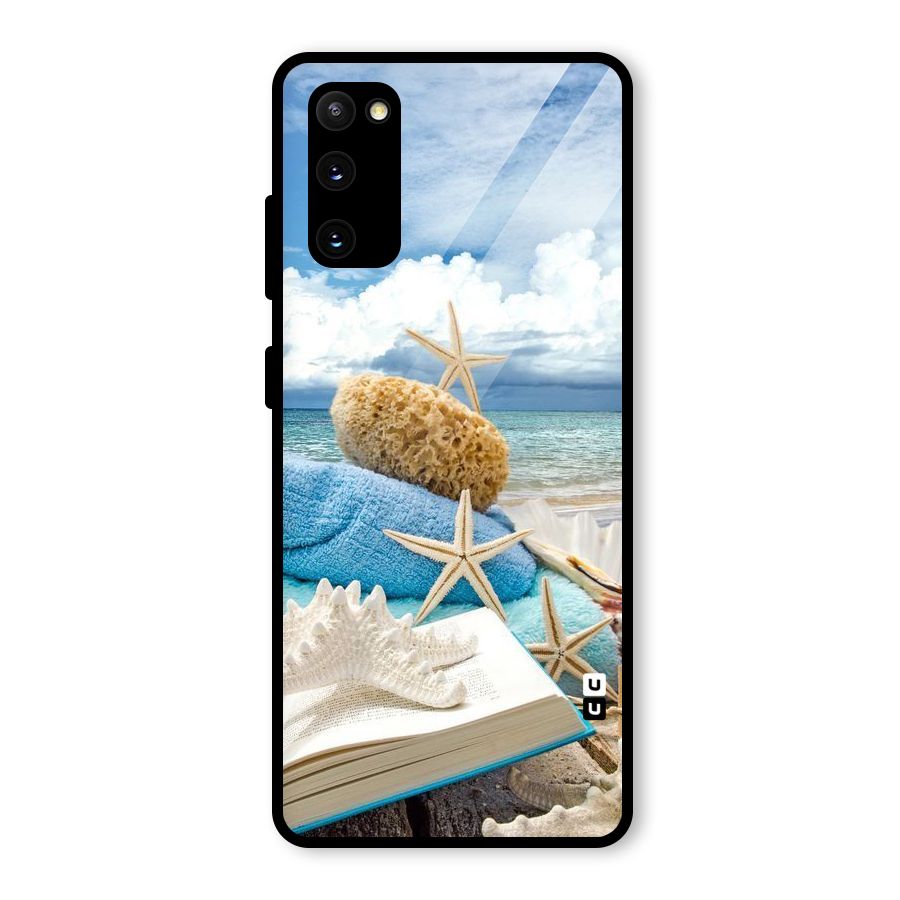 Beach Sky Glass Back Case for Galaxy S20 FE