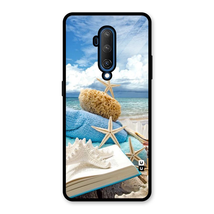 Beach Sky Glass Back Case for OnePlus 7T Pro