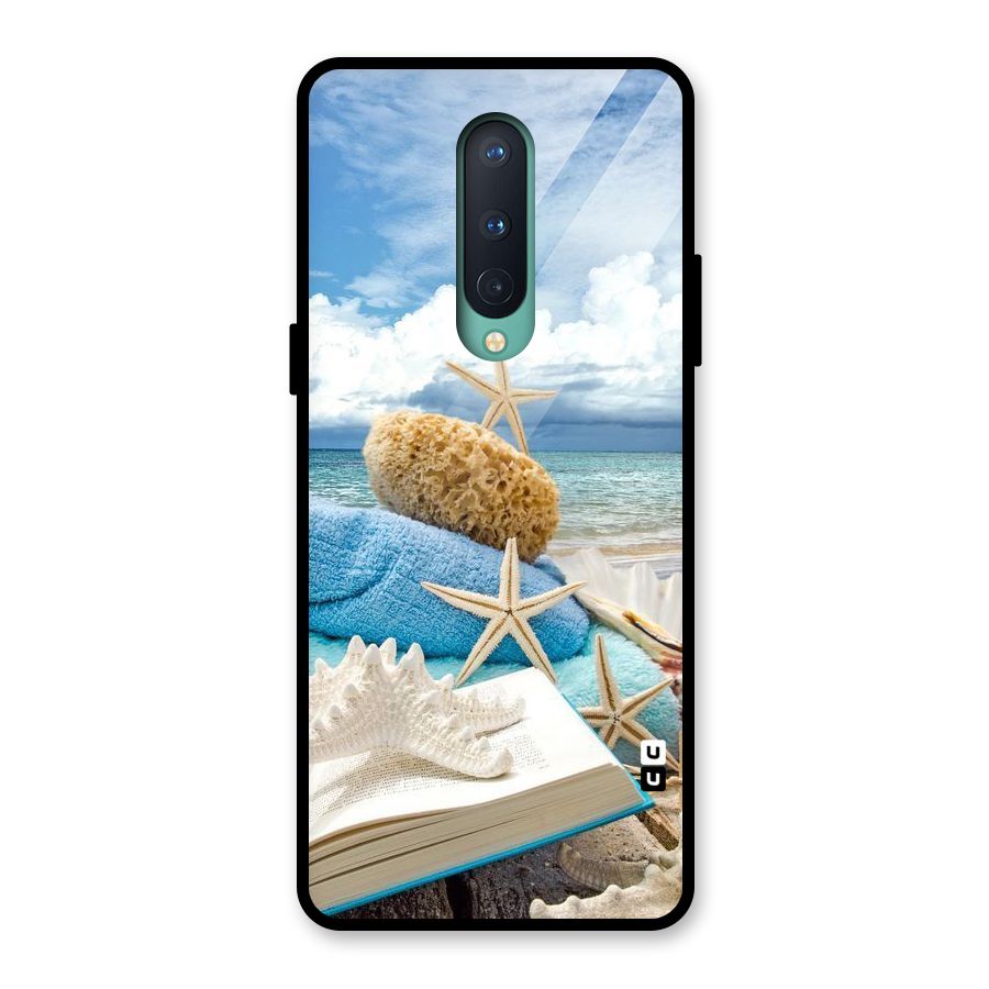 Beach Sky Glass Back Case for OnePlus 8
