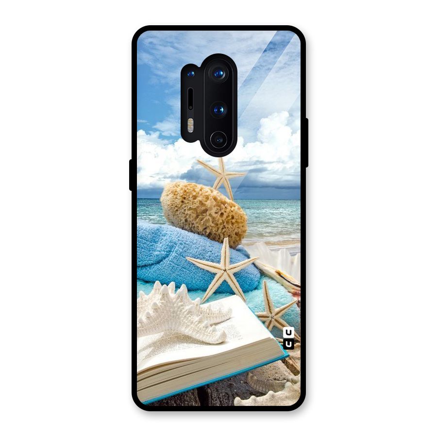 Beach Sky Glass Back Case for OnePlus 8 Pro
