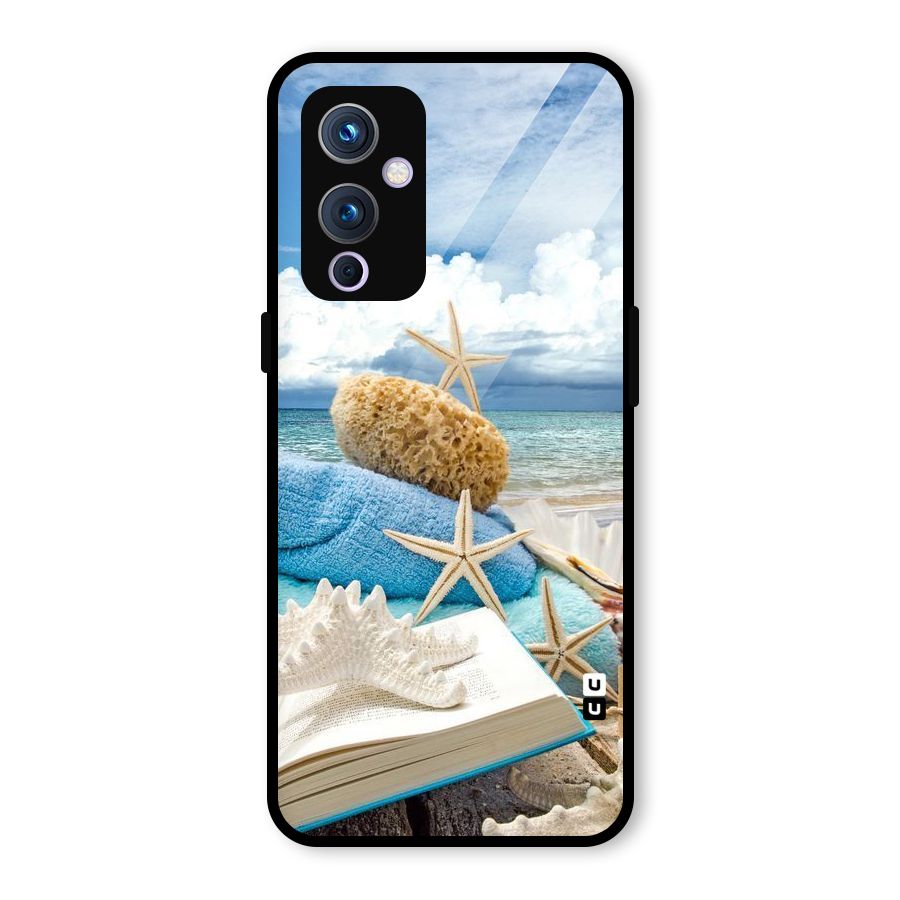 Beach Sky Glass Back Case for OnePlus 9