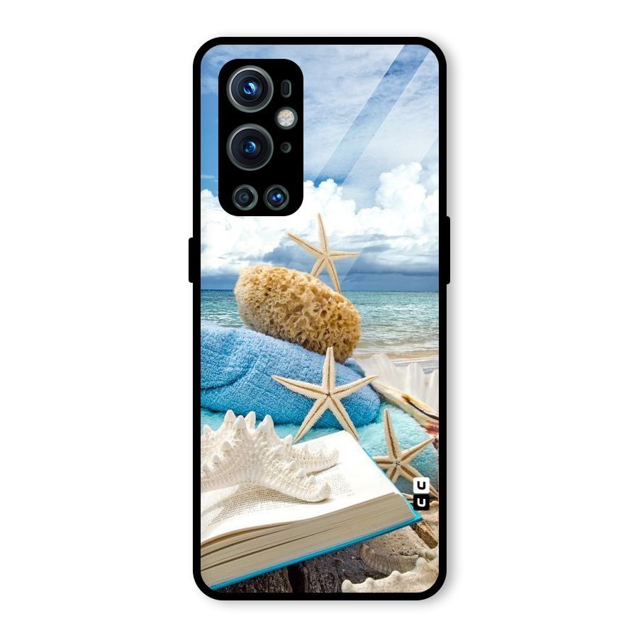 Beach Sky Glass Back Case for OnePlus 9 Pro