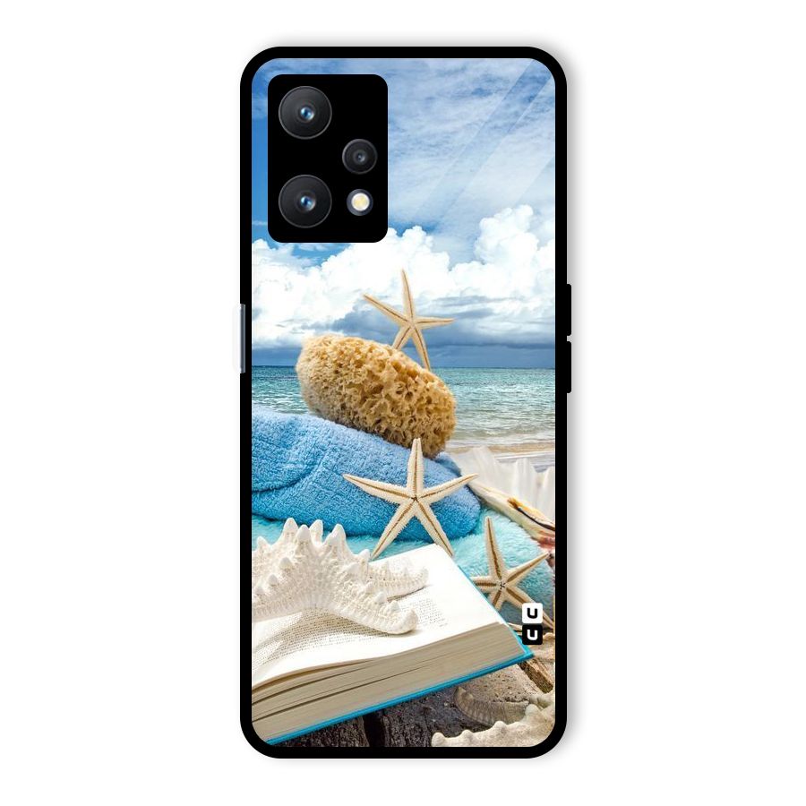 Beach Sky Glass Back Case for Realme 9 Pro 5G