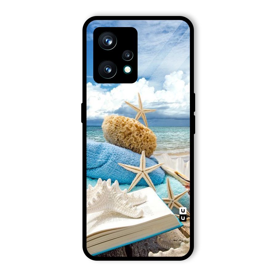 Beach Sky Glass Back Case for Realme 9 Pro Plus 5G