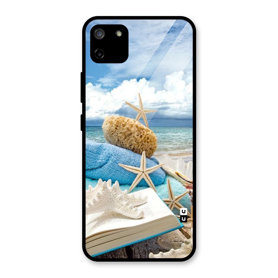 Beach Sky Glass Back Case for Realme C11