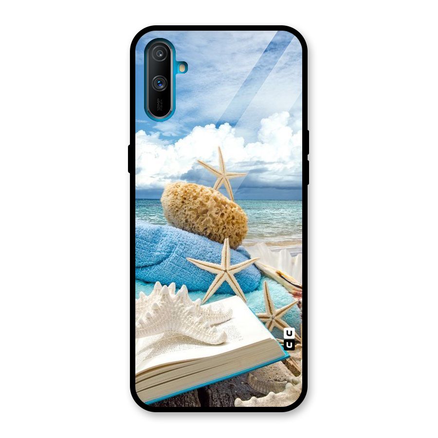 Beach Sky Glass Back Case for Realme C3