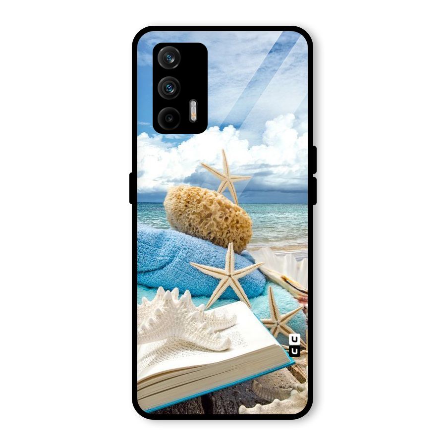 Beach Sky Glass Back Case for Realme GT 5G