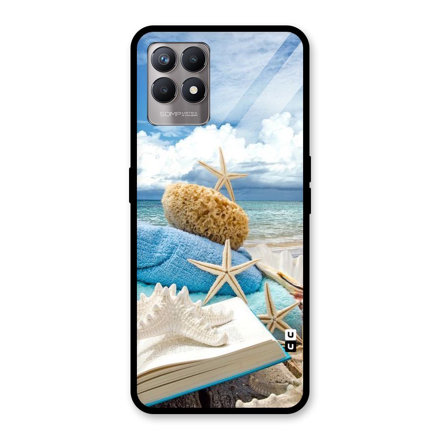Beach Sky Glass Back Case for Realme Narzo 50