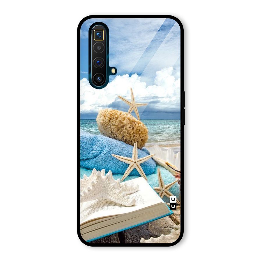 Beach Sky Glass Back Case for Realme X3