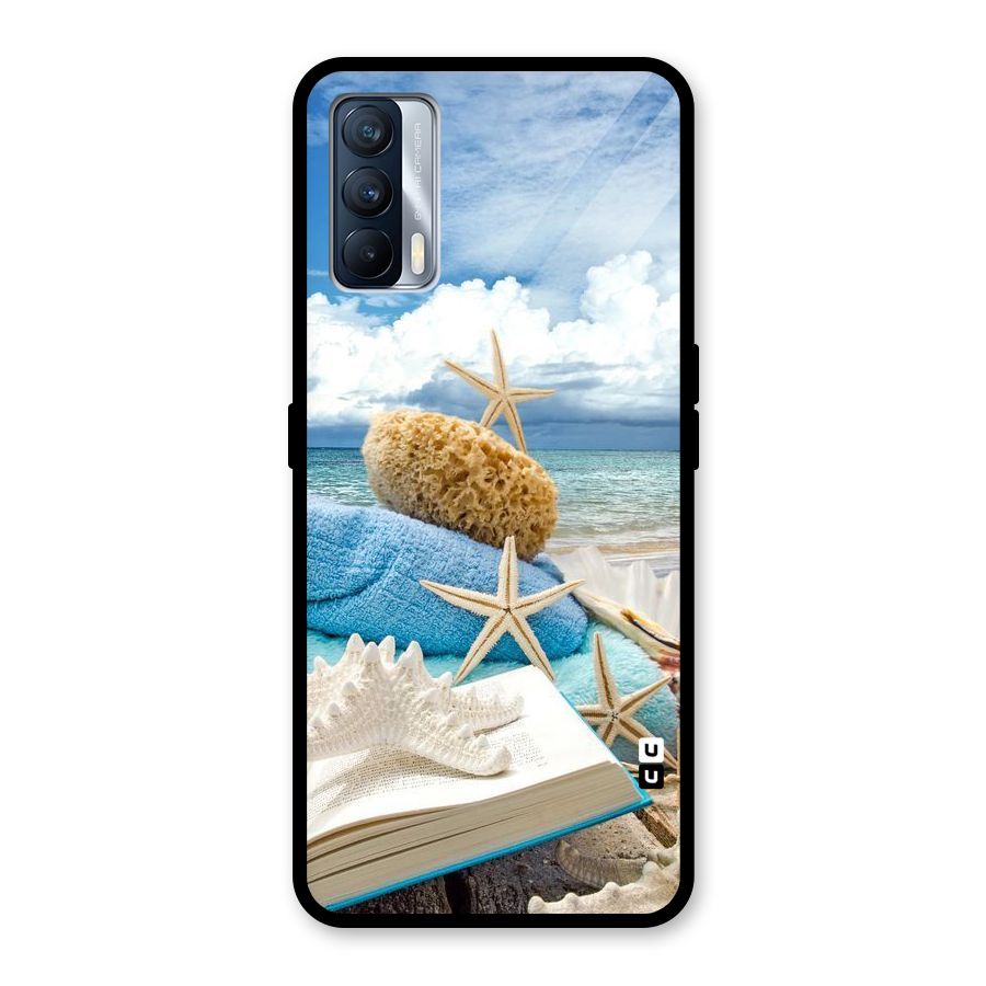 Beach Sky Glass Back Case for Realme X7