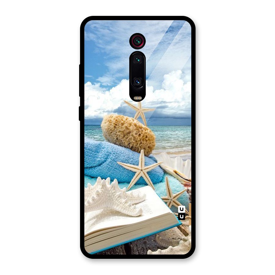 Beach Sky Glass Back Case for Redmi K20