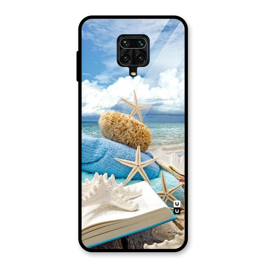 Beach Sky Glass Back Case for Redmi Note 10 Lite